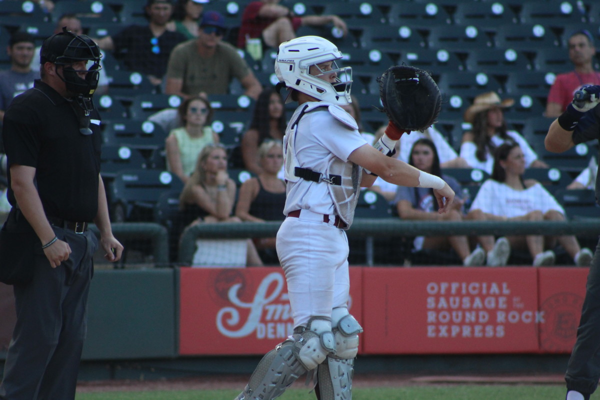 Flower Mound Cypress Woods 6A UIL state semifinals Texas baseball playoffs 060923 Andrew McCulloch 98